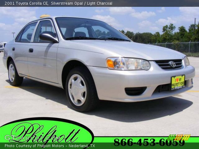 2001 Toyota Corolla CE in Silverstream Opal