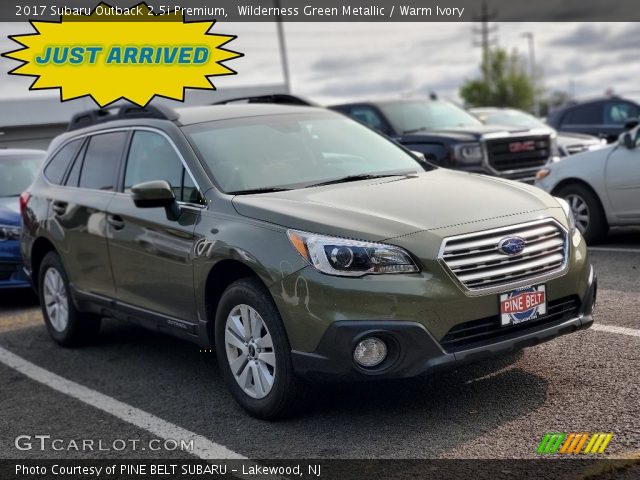 2017 Subaru Outback 2.5i Premium in Wilderness Green Metallic