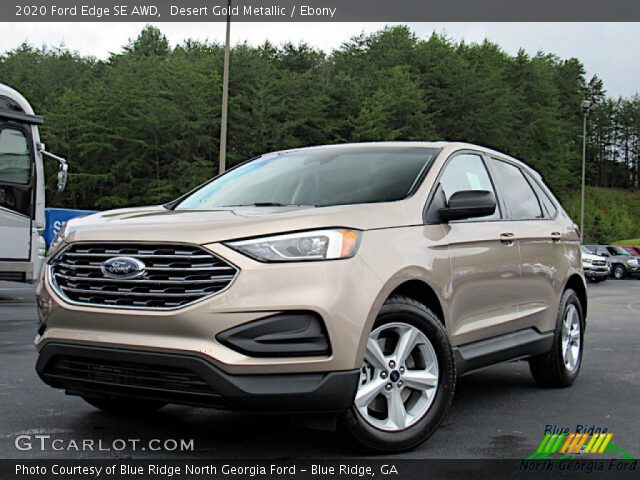 2020 Ford Edge SE AWD in Desert Gold Metallic