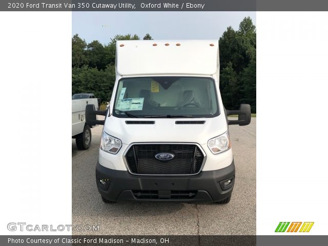 2020 Ford Transit Van 350 Cutaway Utility in Oxford White