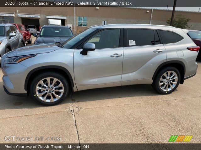 2020 Toyota Highlander Limited AWD in Celestial Silver Metallic