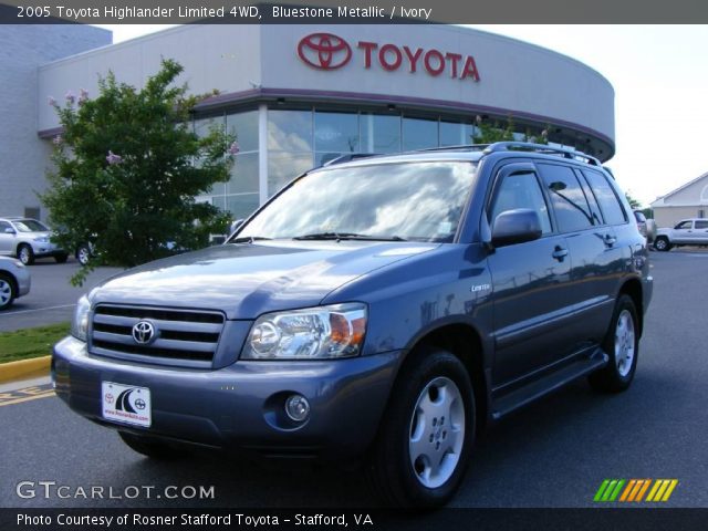 2005 Toyota Highlander Limited 4WD in Bluestone Metallic