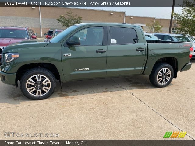 2021 Toyota Tundra TRD Sport CrewMax 4x4 in Army Green