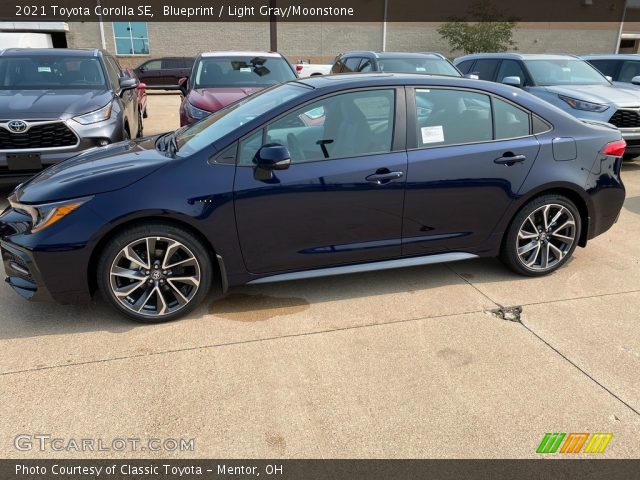 2021 Toyota Corolla SE in Blueprint