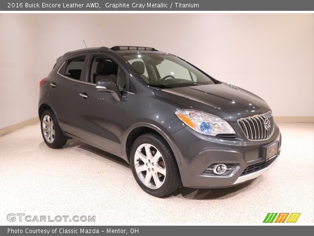 2016 Buick Encore Leather AWD in Graphite Gray Metallic