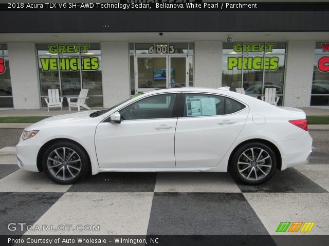 2018 Acura TLX V6 SH-AWD Technology Sedan in Bellanova White Pearl