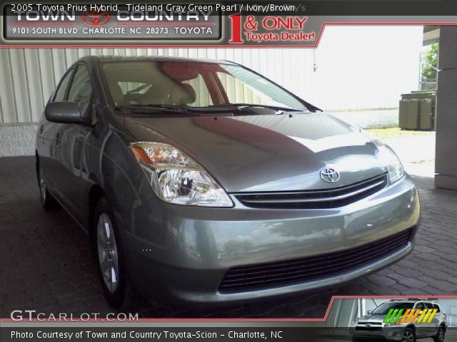 2005 Toyota Prius Hybrid in Tideland Gray Green Pearl