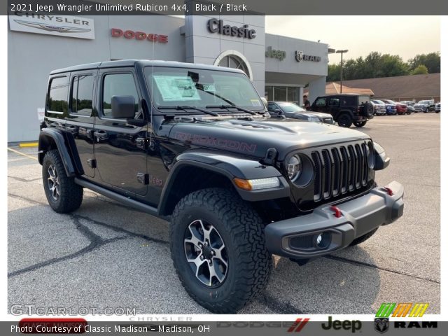 2021 Jeep Wrangler Unlimited Rubicon 4x4 in Black