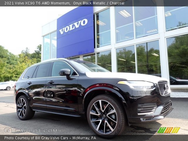 2021 Volvo XC90 T6 AWD Momentum in Onyx Black Metallic