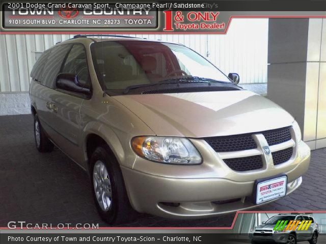 2001 Dodge Grand Caravan Sport in Champagne Pearl