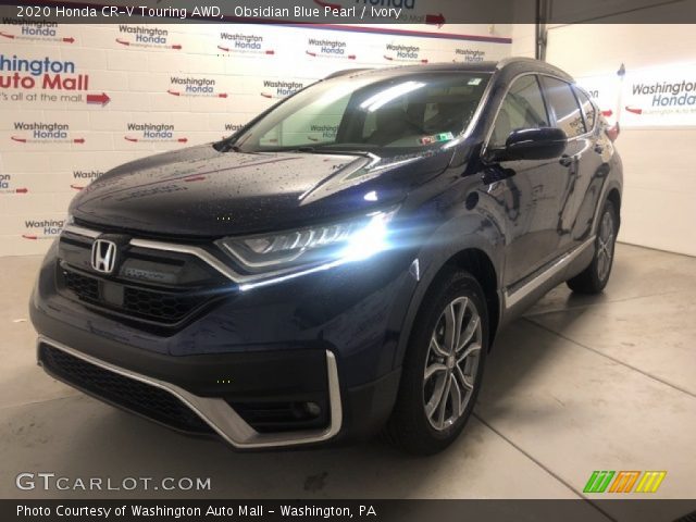 2020 Honda CR-V Touring AWD in Obsidian Blue Pearl