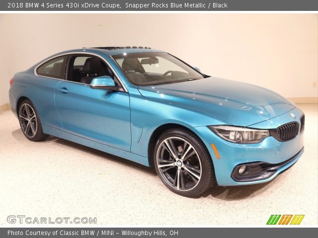 2018 BMW 4 Series 430i xDrive Coupe in Snapper Rocks Blue Metallic