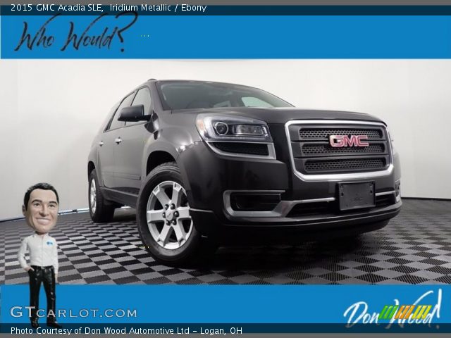 2015 GMC Acadia SLE in Iridium Metallic