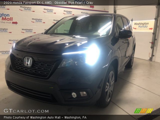 2020 Honda Passport EX-L AWD in Obsidian Blue Pearl