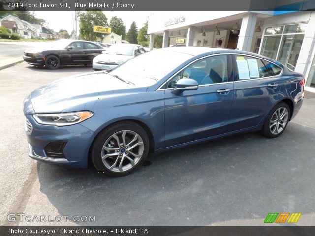 2019 Ford Fusion SEL in Blue Metallic