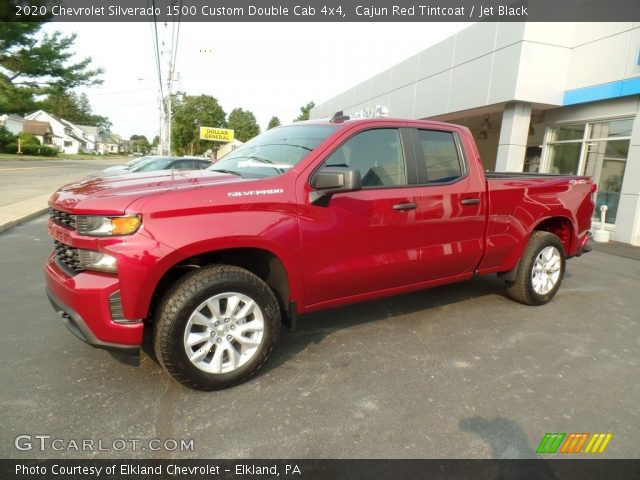 2020 Chevrolet Silverado 1500 Custom Double Cab 4x4 in Cajun Red Tintcoat
