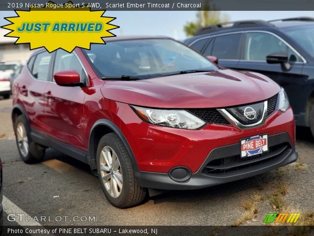 2019 Nissan Rogue Sport S AWD in Scarlet Ember Tintcoat