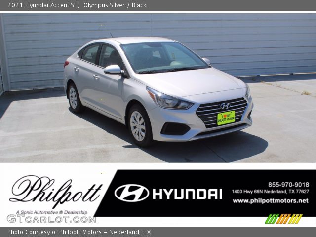 2021 Hyundai Accent SE in Olympus Silver