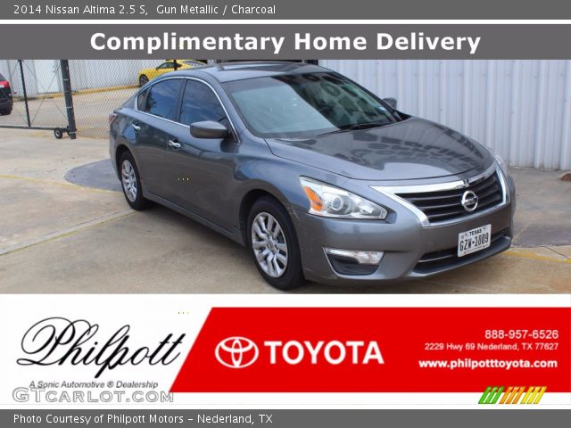 2014 Nissan Altima 2.5 S in Gun Metallic