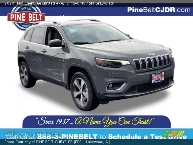 2020 Jeep Cherokee Limited 4x4 in Sting-Gray