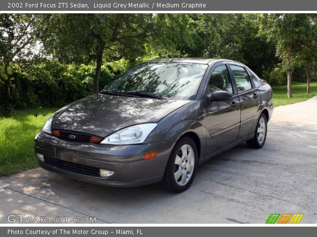 2002 Ford Focus ZTS Sedan in Liquid Grey Metallic