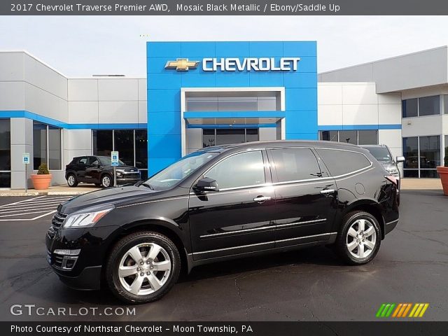 2017 Chevrolet Traverse Premier AWD in Mosaic Black Metallic