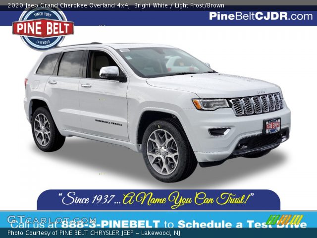 2020 Jeep Grand Cherokee Overland 4x4 in Bright White