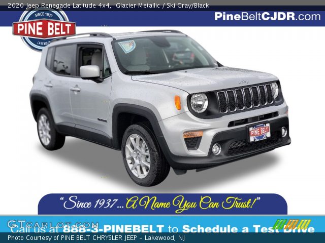 2020 Jeep Renegade Latitude 4x4 in Glacier Metallic
