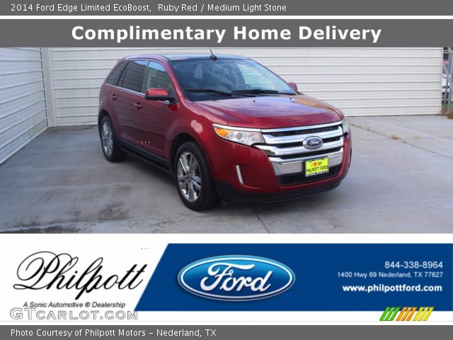 2014 Ford Edge Limited EcoBoost in Ruby Red