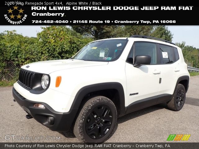 2020 Jeep Renegade Sport 4x4 in Alpine White