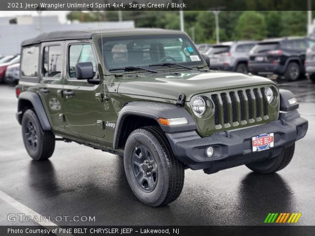 2021 Jeep Wrangler Unlimited Sport 4x4 in Sarge Green