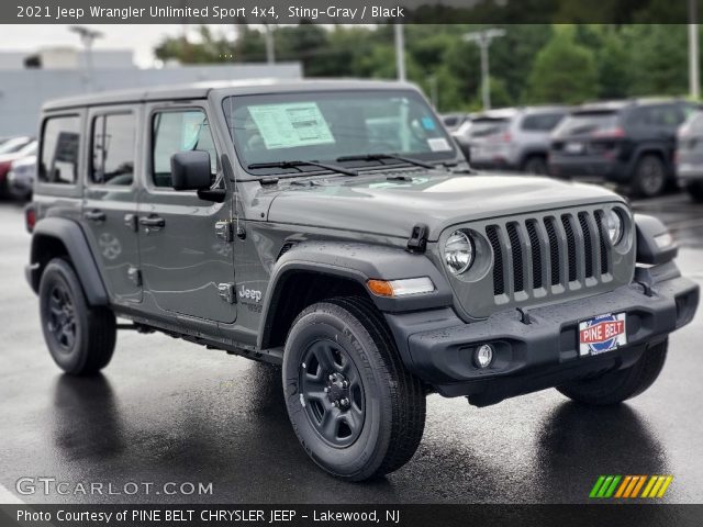 2021 Jeep Wrangler Unlimited Sport 4x4 in Sting-Gray