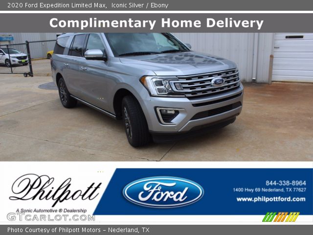 2020 Ford Expedition Limited Max in Iconic Silver