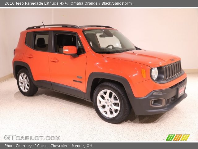 2016 Jeep Renegade Latitude 4x4 in Omaha Orange