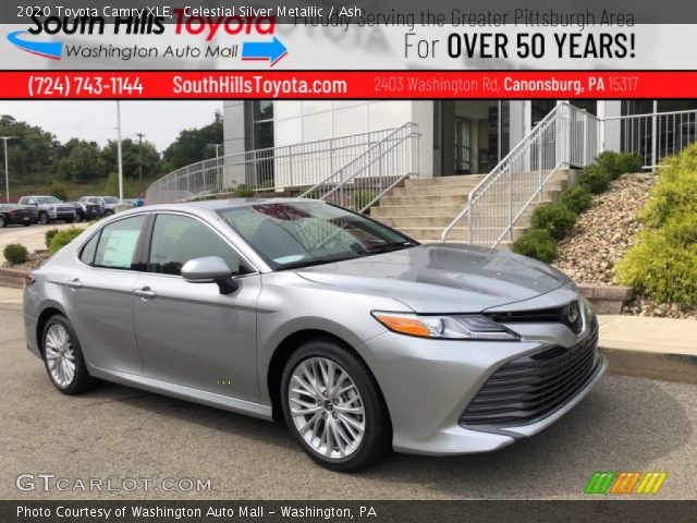2020 Toyota Camry XLE in Celestial Silver Metallic