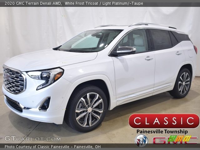 2020 GMC Terrain Denali AWD in White Frost Tricoat