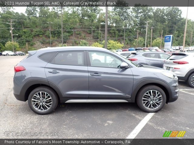 2021 Hyundai Tucson SEL AWD in Coliseum Gray Metallic