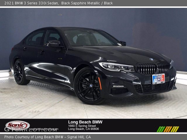 2021 BMW 3 Series 330i Sedan in Black Sapphire Metallic