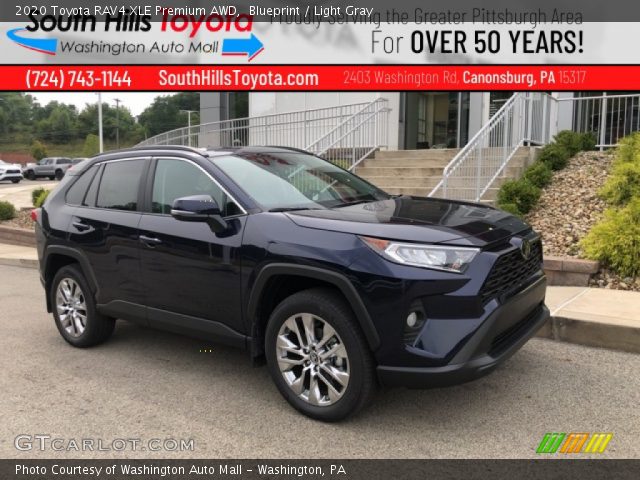 2020 Toyota RAV4 XLE Premium AWD in Blueprint