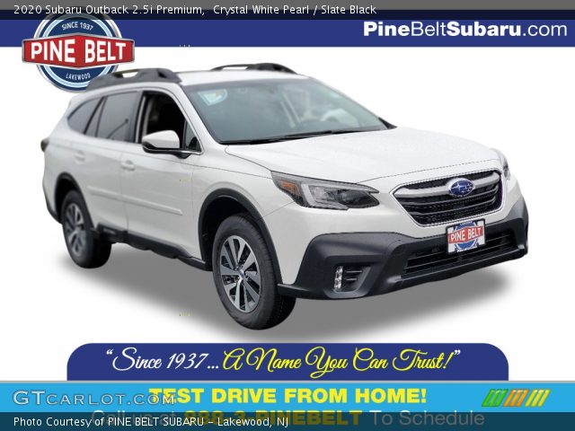 2020 Subaru Outback 2.5i Premium in Crystal White Pearl