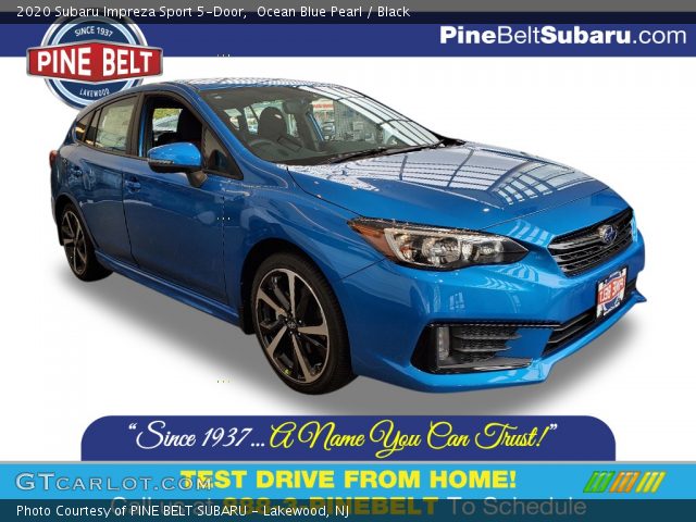 2020 Subaru Impreza Sport 5-Door in Ocean Blue Pearl