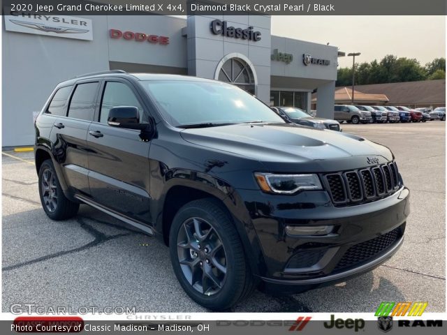 2020 Jeep Grand Cherokee Limited X 4x4 in Diamond Black Crystal Pearl