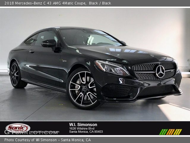 2018 Mercedes-Benz C 43 AMG 4Matic Coupe in Black