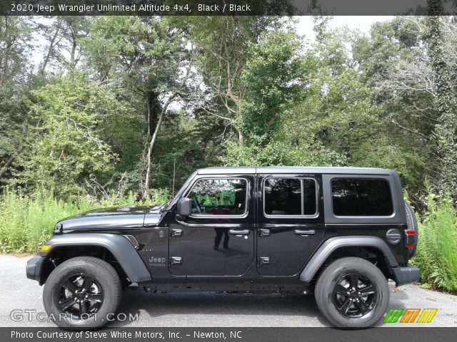 2020 Jeep Wrangler Unlimited Altitude 4x4 in Black