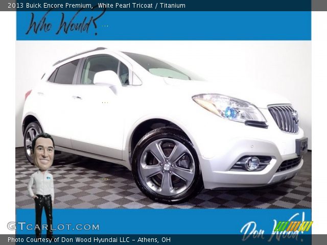 2013 Buick Encore Premium in White Pearl Tricoat