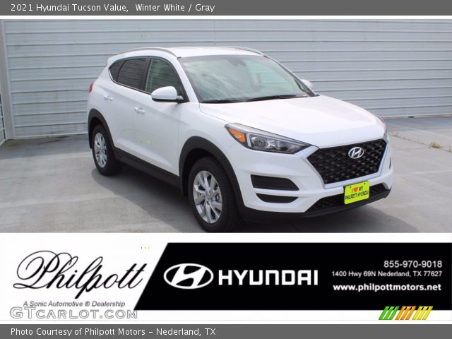 2021 Hyundai Tucson Value in Winter White