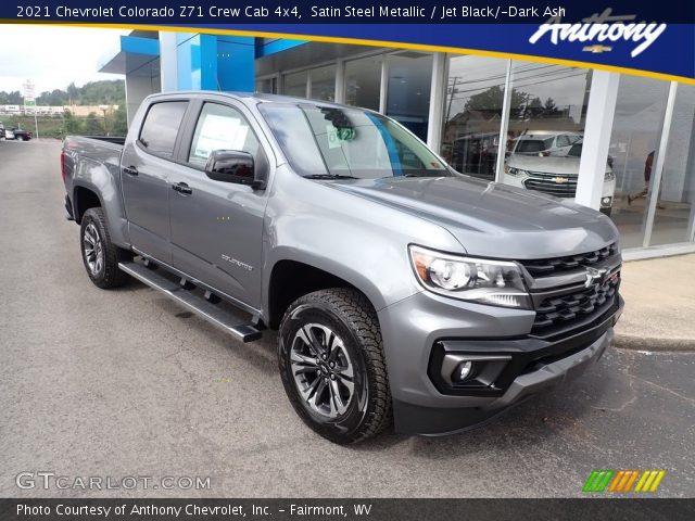 2021 Chevrolet Colorado Z71 Crew Cab 4x4 in Satin Steel Metallic