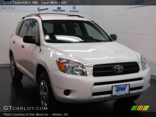 2008 Toyota RAV4 4WD in Super White