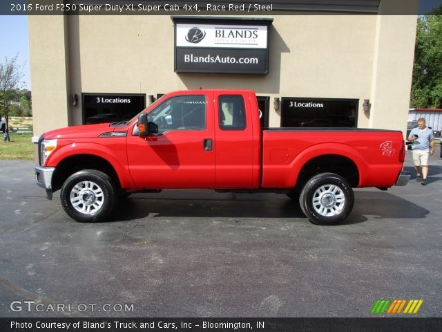 2016 Ford F250 Super Duty XL Super Cab 4x4 in Race Red