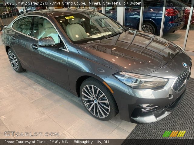 2021 BMW 2 Series 228i xDrive Grand Coupe in Mineral Gray Metallic